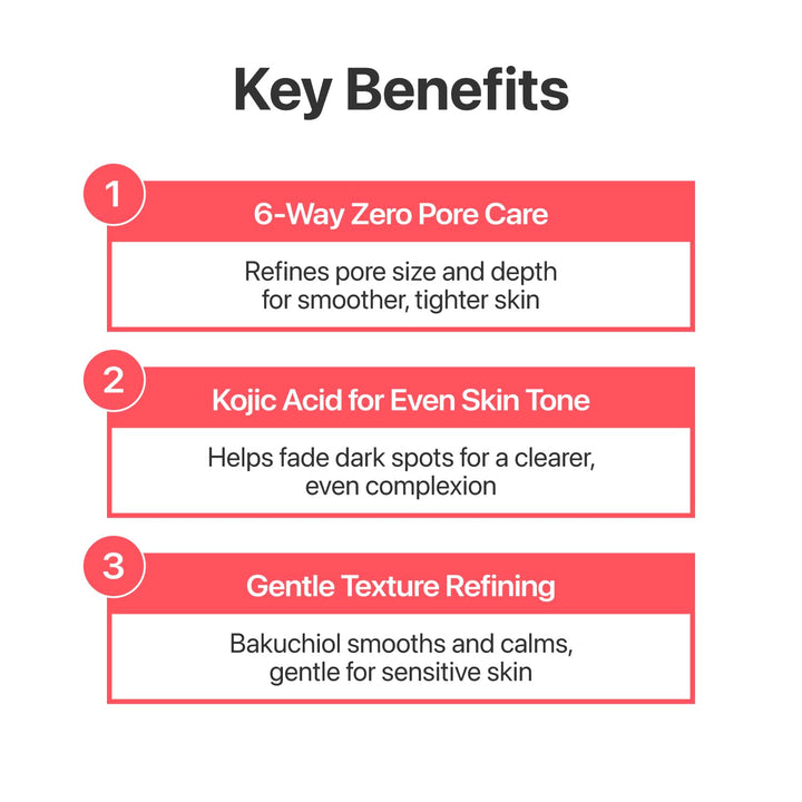 Numbuzin No.3 Bifida Bakuchiol Zero Pore Serum 30ml