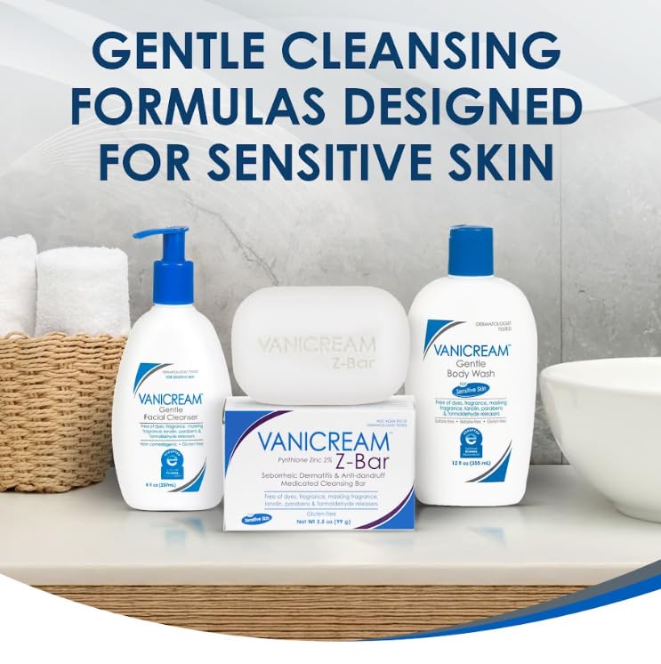 Vanicream Gentle Facial Cleanser for Sensitive Skin 236ml