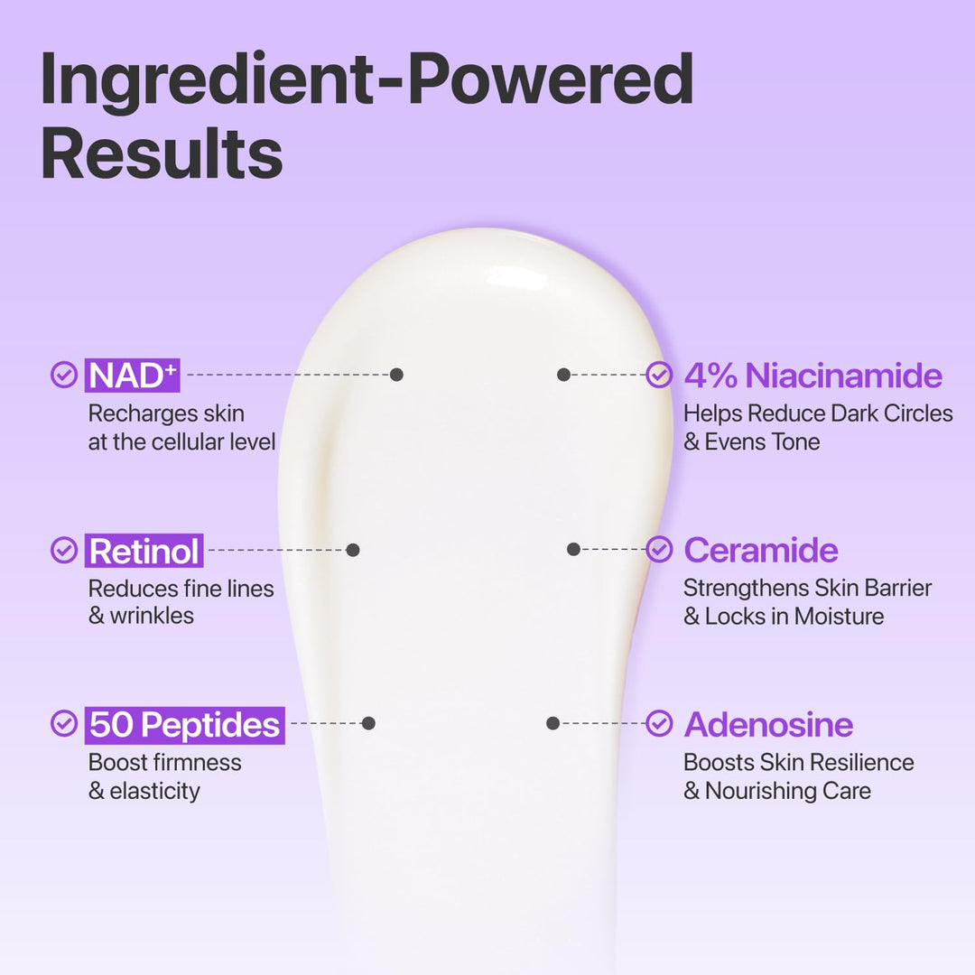 Numbuzin No.9 NAD+ Retinol Volumetox Eye Cream 10ml