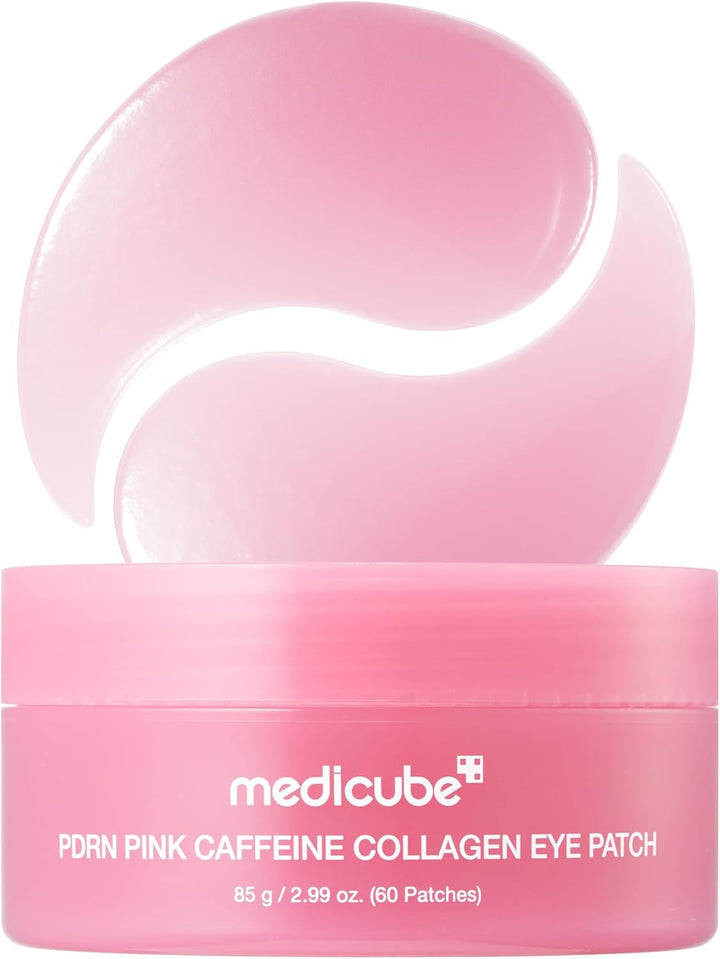 Medicube PDRN Pink Caffeine Collagen Eye Patches 60pcs