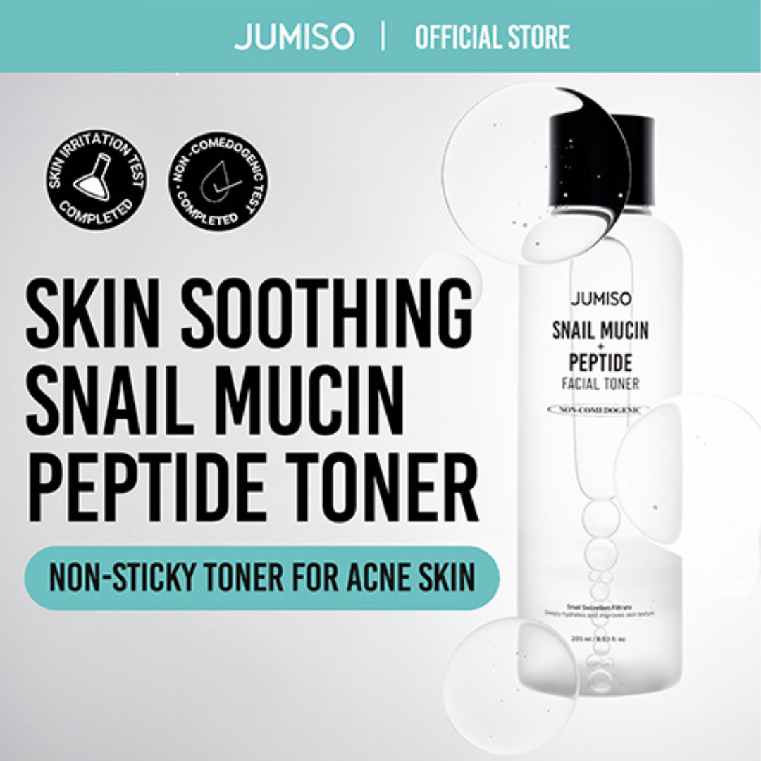 Jumiso Snail Mucin + Peptide Facial Toner 205ml