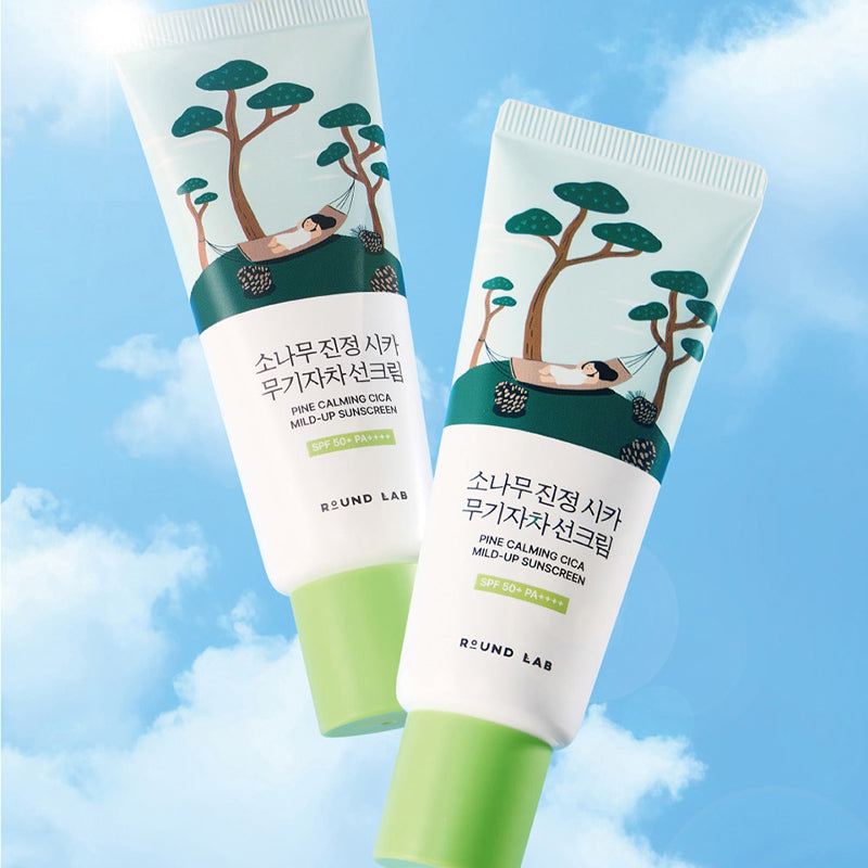 Round Lab Pine Calming Cica Mild Up Sunscreen 40ml SPF 50+ PA++++