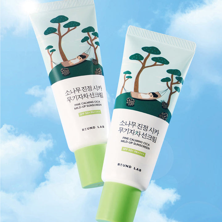 Round Lab Pine Calming Cica Mild Up Sunscreen 40ml SPF 50+ PA++++