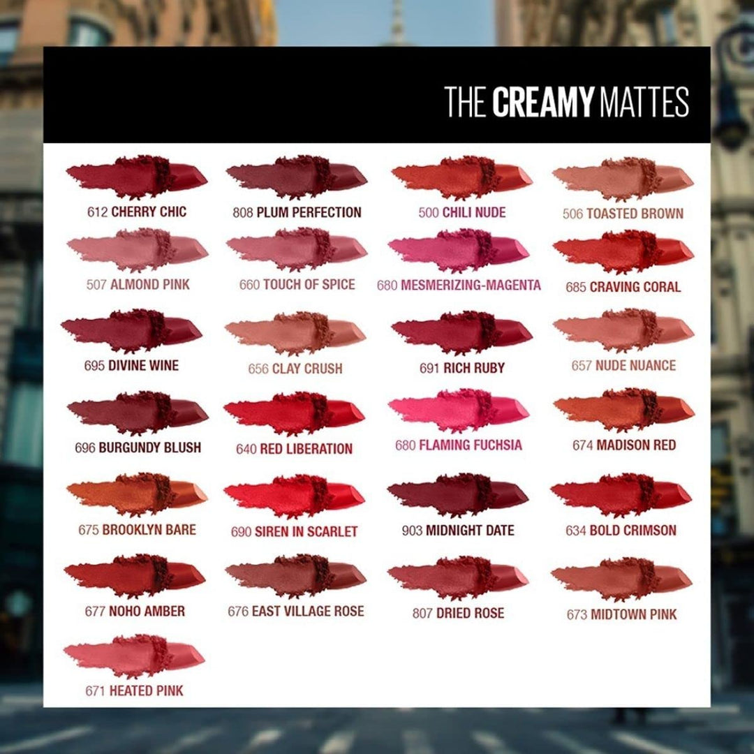 Maybelline Color Sensational Matte Lipstick