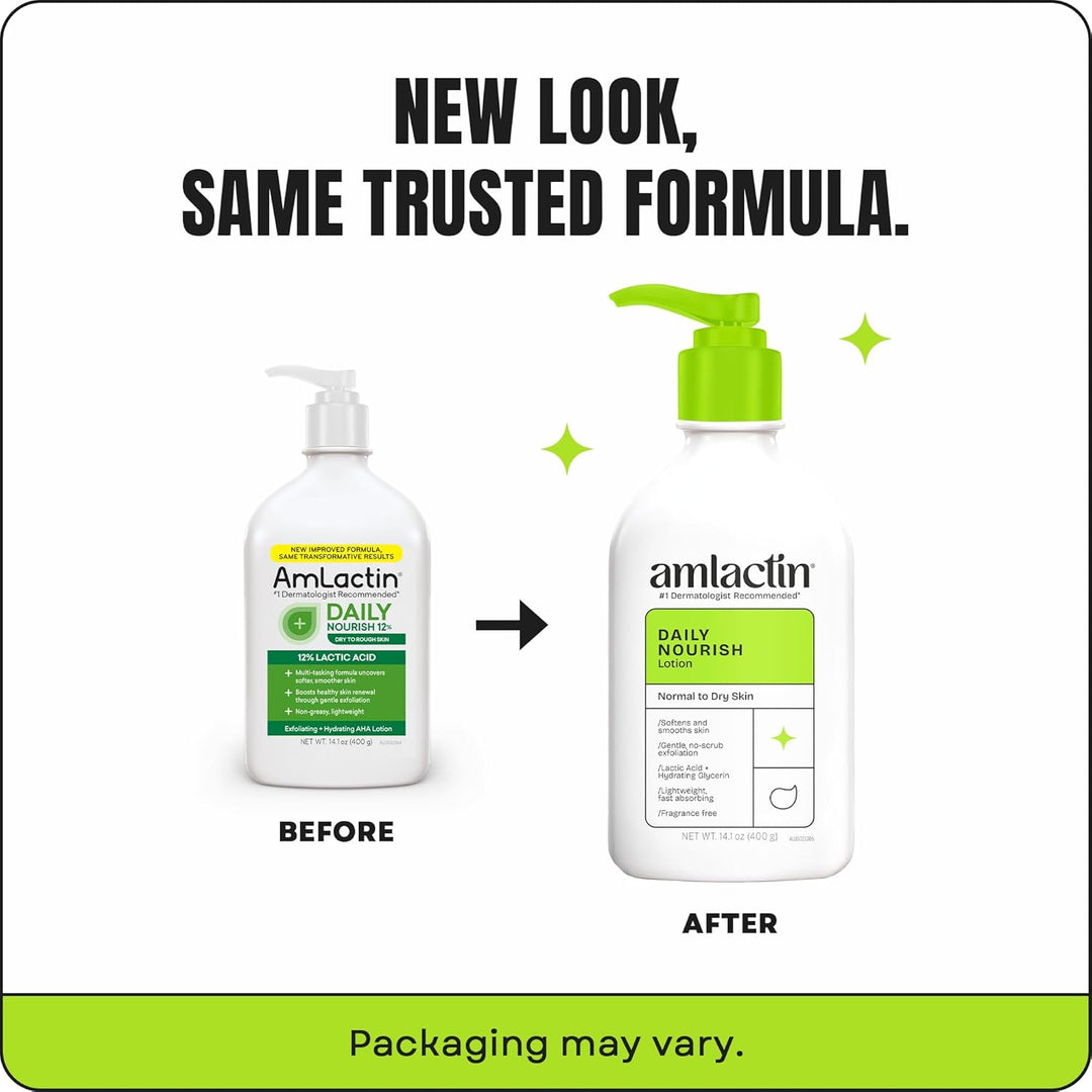 AmLactin Daily Nourish Body Lotion with 12% Lactic Acid 400g