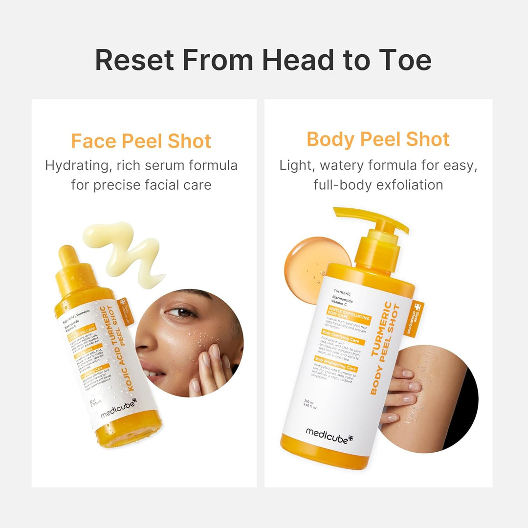 Medicube Kojic Acid Turmeric Body Peel Shot 280ml