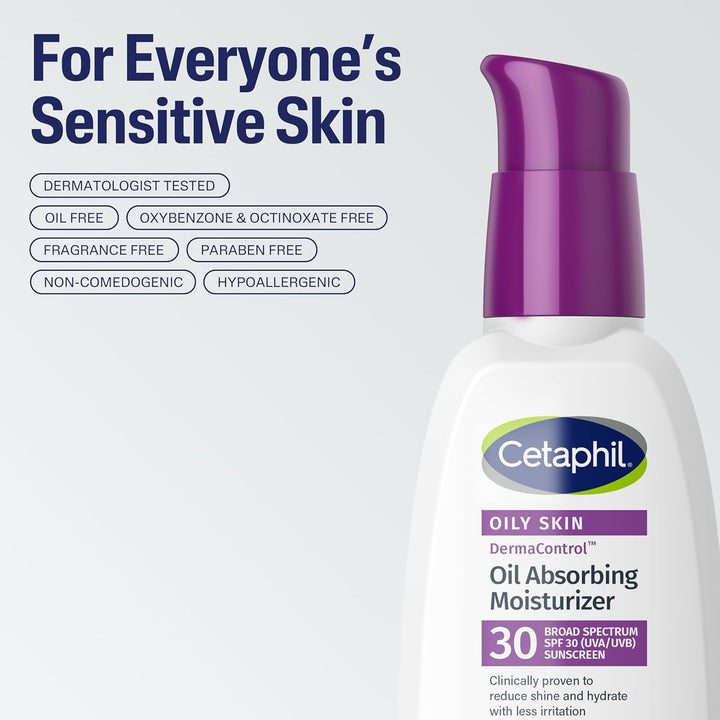 Cetaphil DermaControl Oil Absorbing Moisturizer SPF30