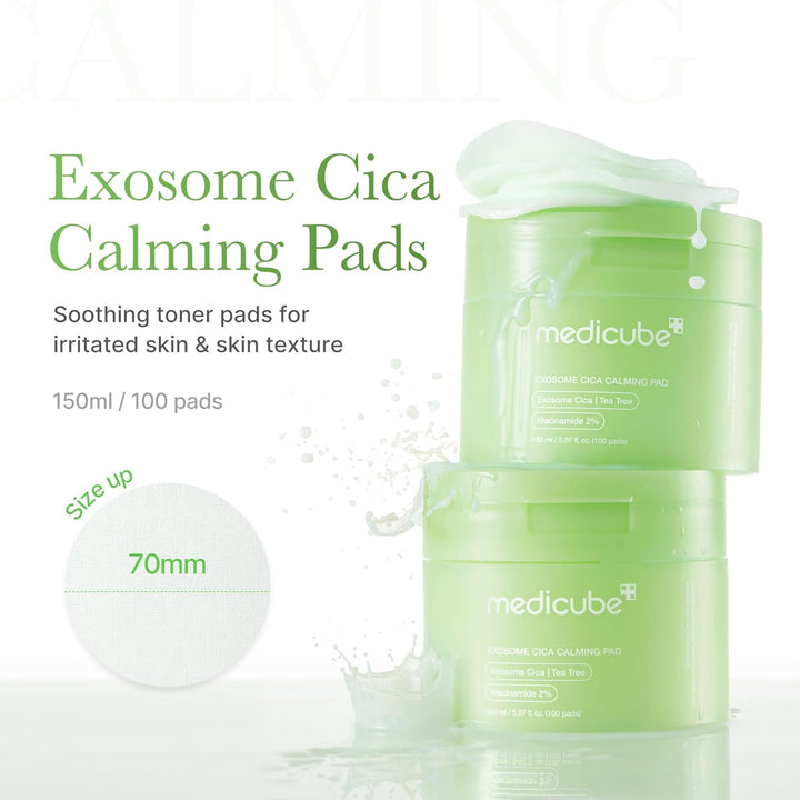 Medicube Exosome Cica Calming Pad 100 pads