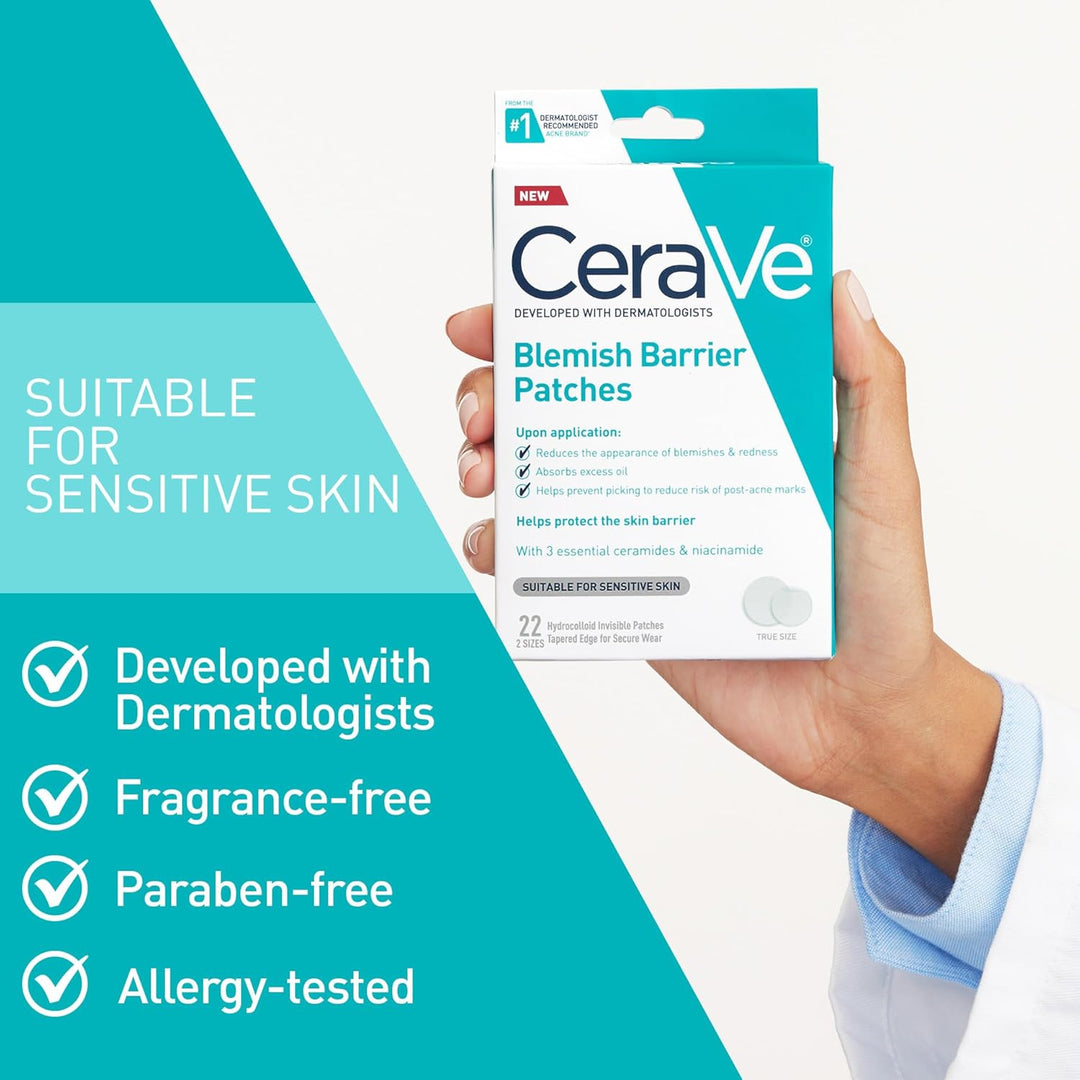Cerave Blemish Barrier Patches 22 Patches
