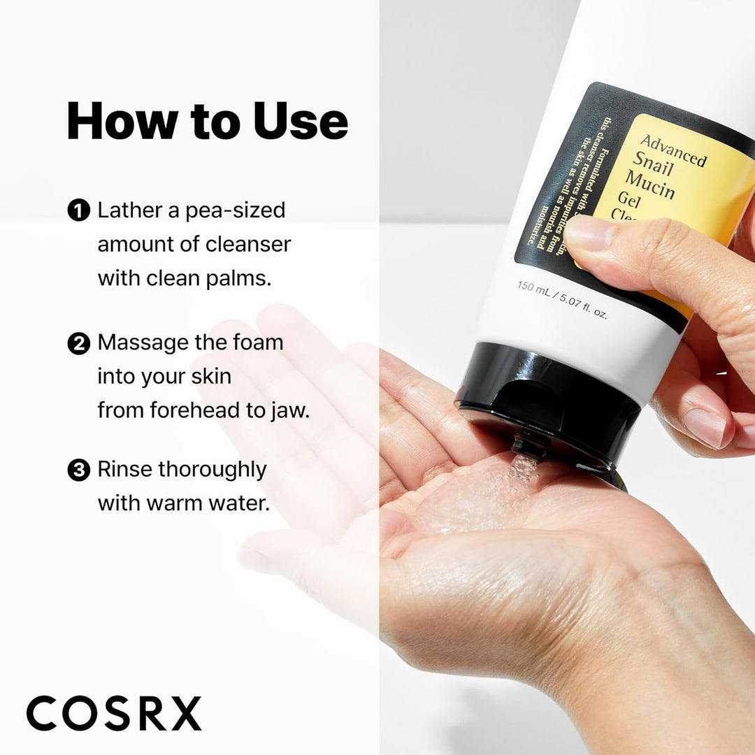 Cosrx Advanced Snail Mucin Gel Cleanser