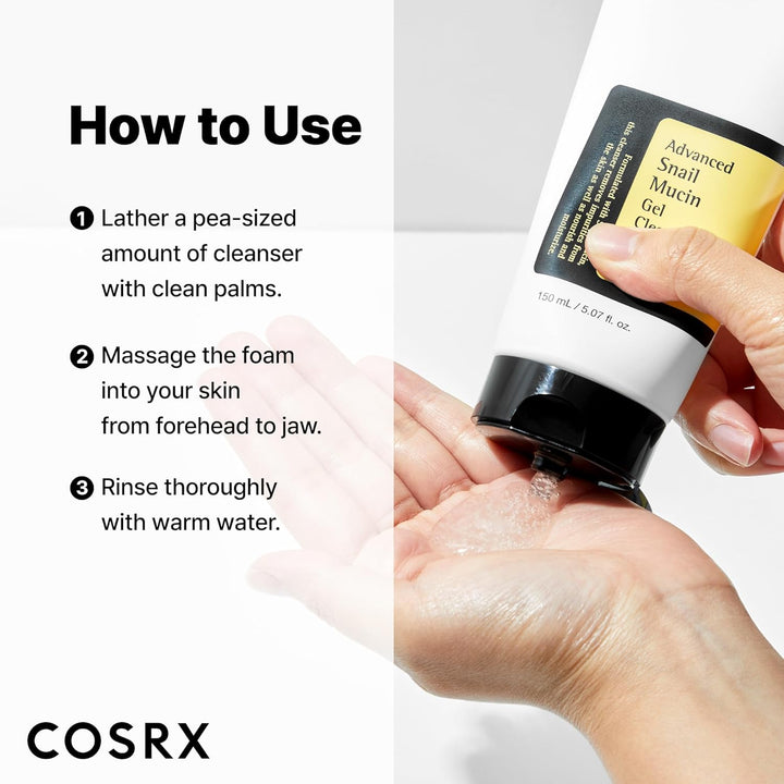 Cosrx Advanced Snail Mucin Gel Cleanser