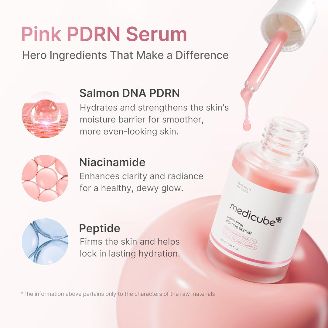 Medicube Collagen PDRN Pink Peptide Serum 30ml