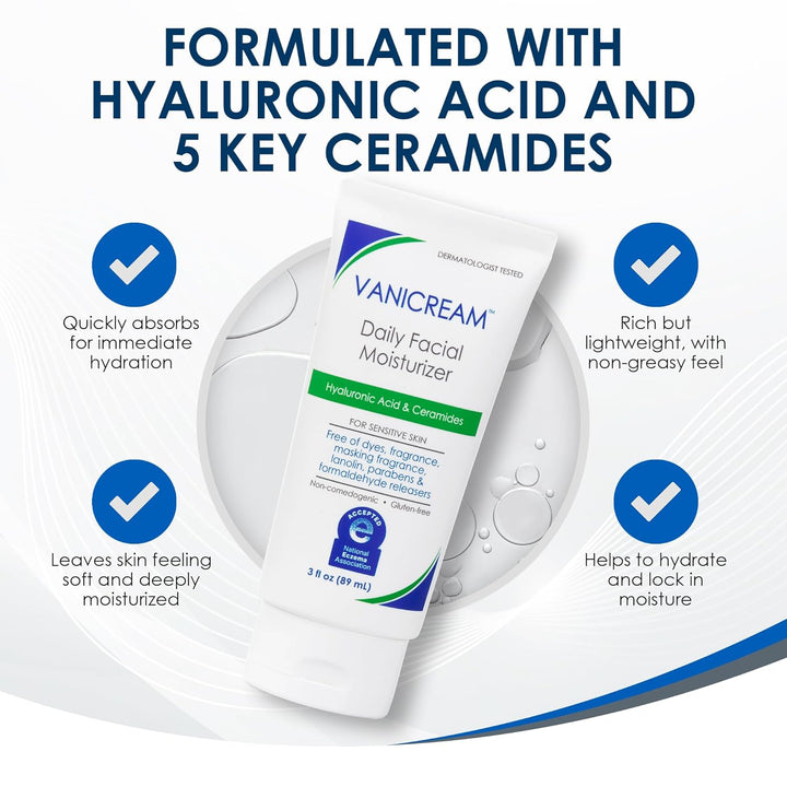Vanicream Daily Facial Moisturizer 89ml