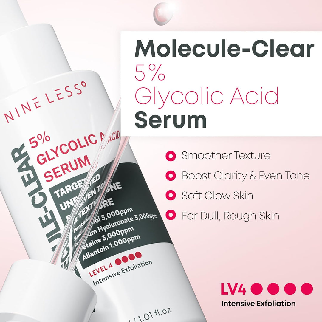NINELESS Molecule-Clear 5% Glycolic Acid Serum