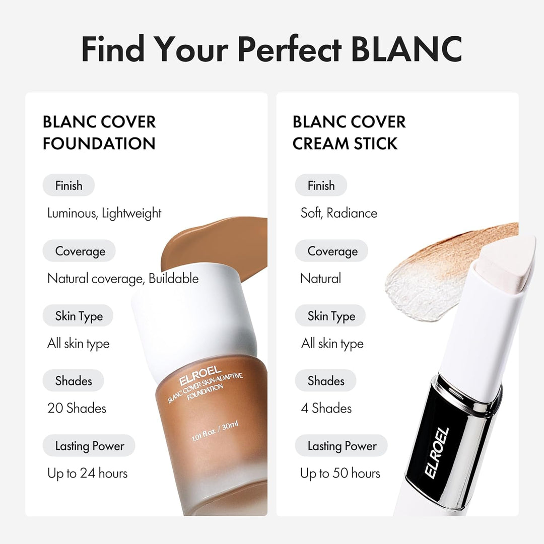 ELROEL Blanc Cover Cream Stick 13g