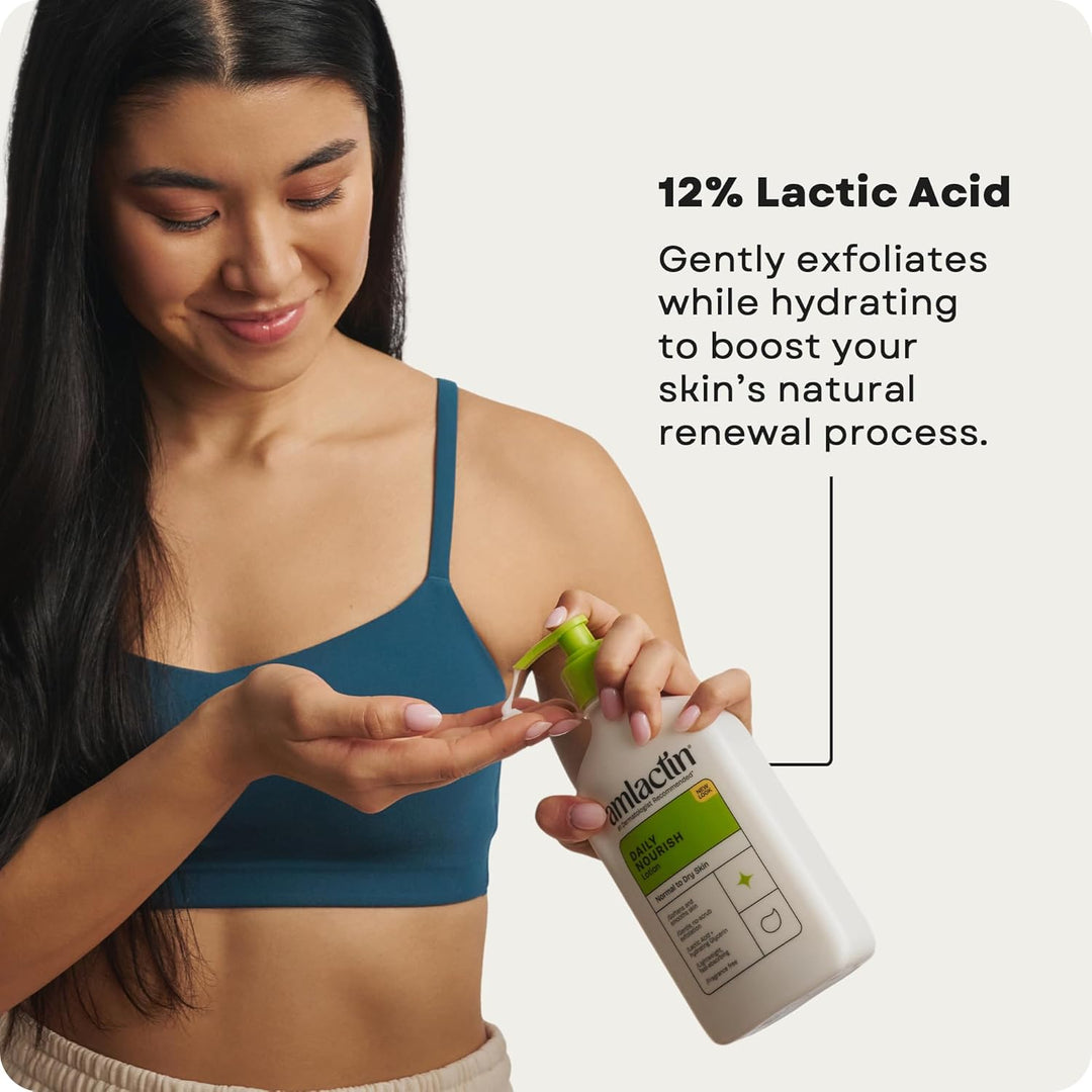 AmLactin Daily Nourish Body Lotion with 12% Lactic Acid 400g