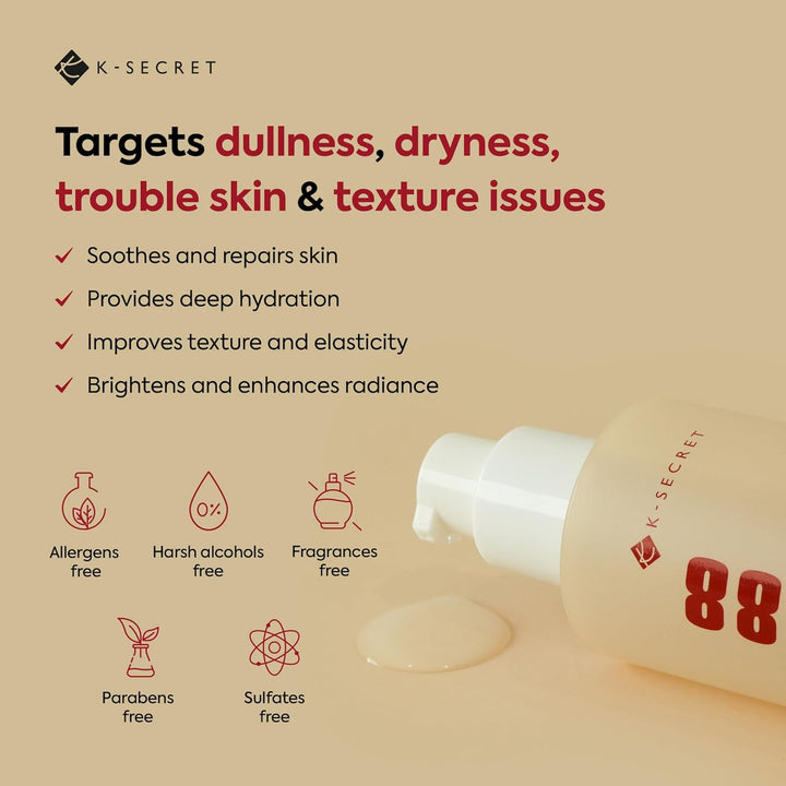 KSECRET SEOUL 1988 Essence : Snail Mucin 97% + Rice 100ml