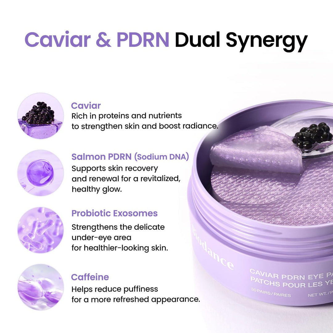 Biodance CAVIAR PDRN EYE PATCHES 30 pieces