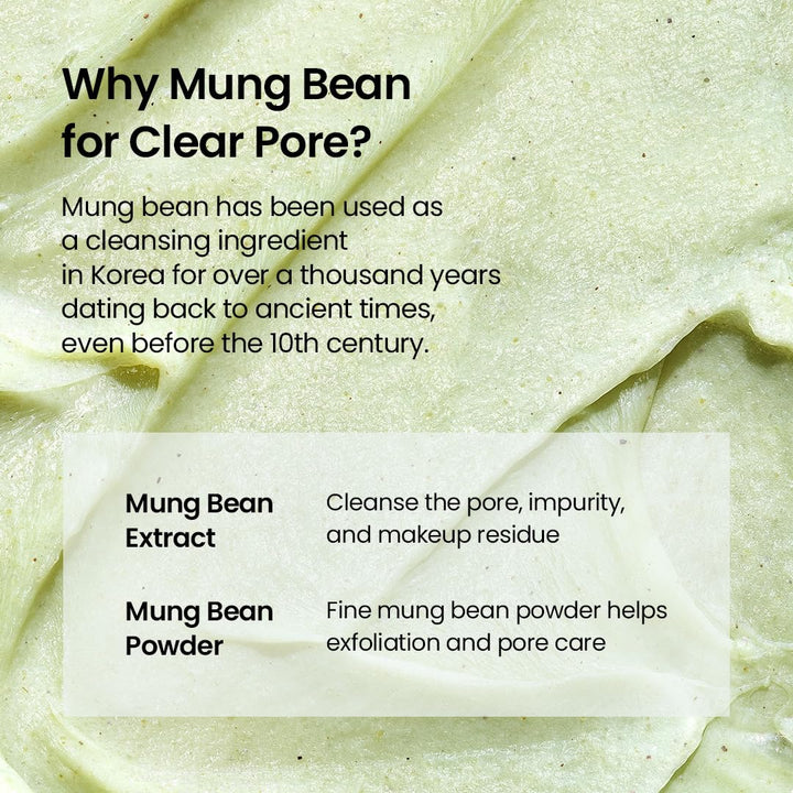 beplain Mung Bean pH-Blanced Cleansing Foam 80ml N2
