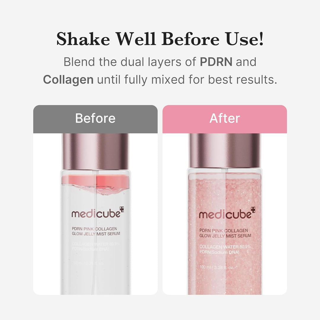 Medicube PDRN Pink Collagen Jelly Mist Serum 100ml
