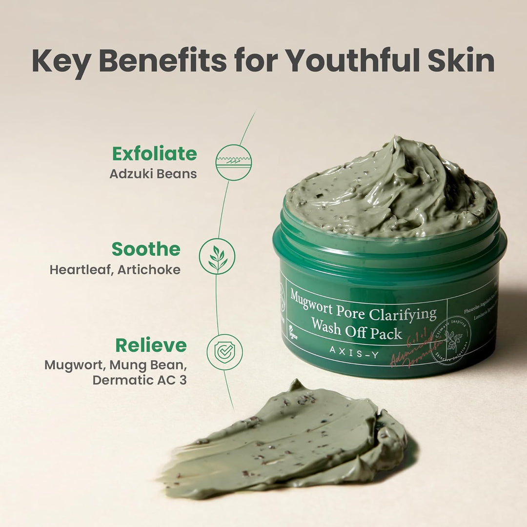 Axis-Y Mugwort Pore Clarifying Wash Off Pack