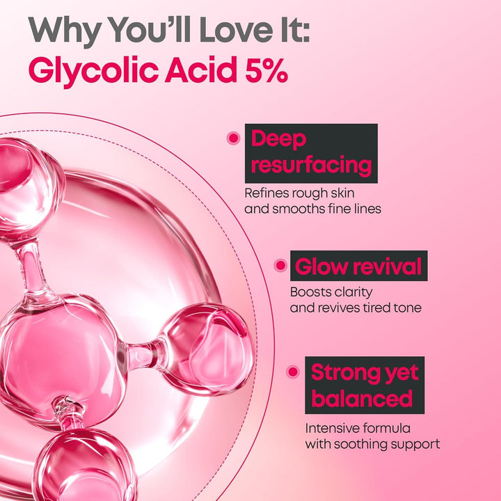 NINELESS Molecule-Clear 5% Glycolic Acid Serum