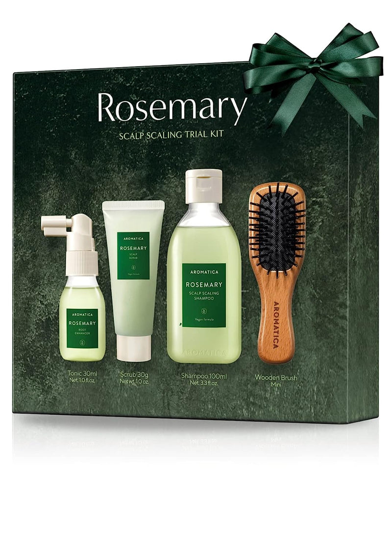 Aromatica Rosemary Scalp Scaling Trial Kit