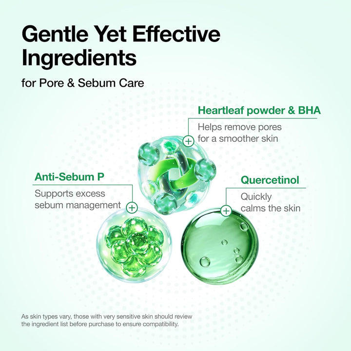 ANUA Heartleaf Quercetinol Pore Deep Cleansing Foam + BHA 150ml