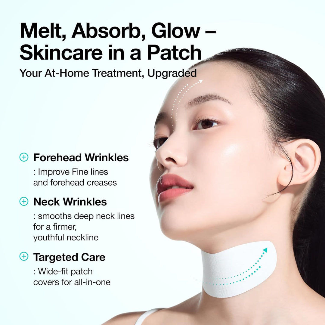 Anua PDRN Collagen Melting Patch For Neck 4Pc Pack