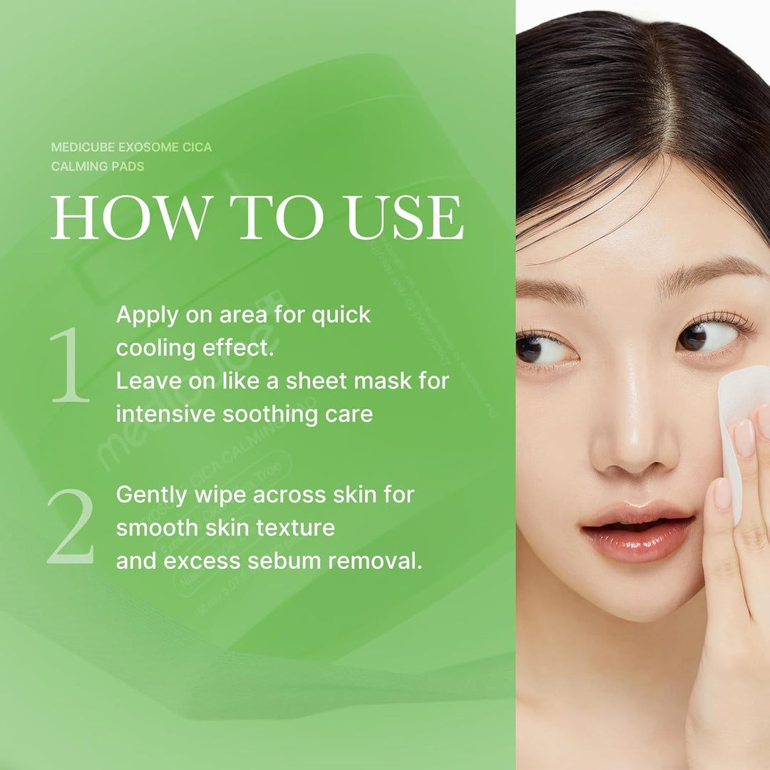 Medicube Exosome Cica Calming Pad 100 pads