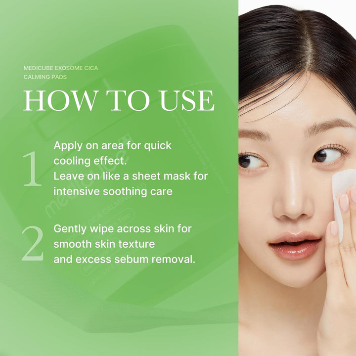 Medicube Exosome Cica Calming Pad 100 pads