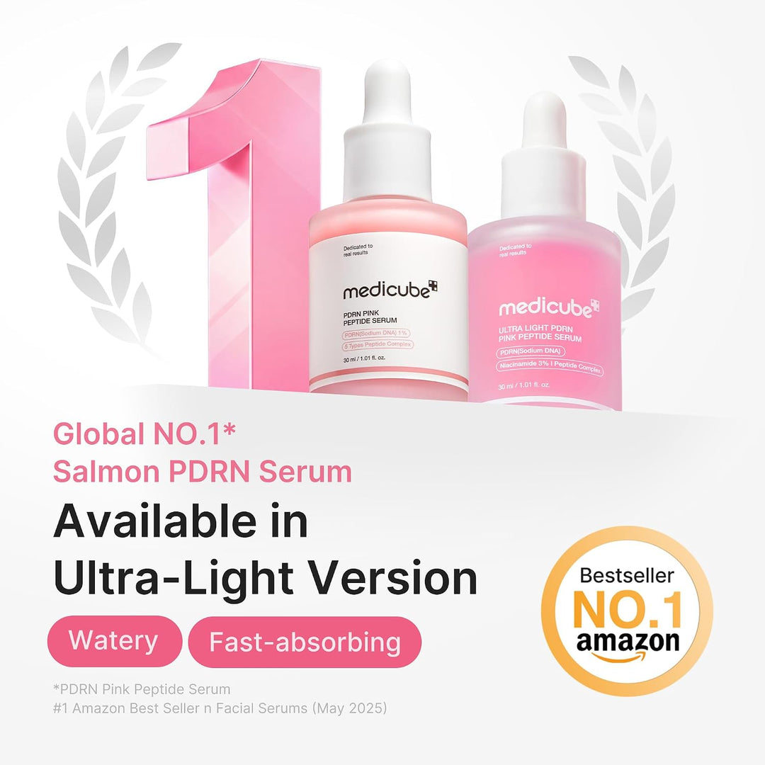 Medicube Ultra Light PDRN Pink Peptide Serum 30ml