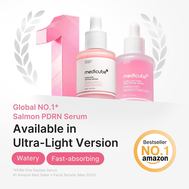 Medicube Ultra Light PDRN Pink Peptide Serum 30ml