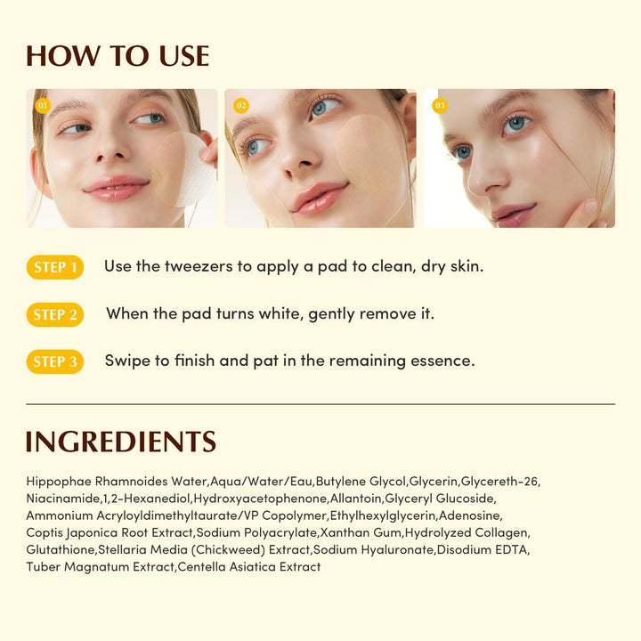 EQQUALBERRY Collagen Glow Up Gel Toner Pad - 60 Sheets