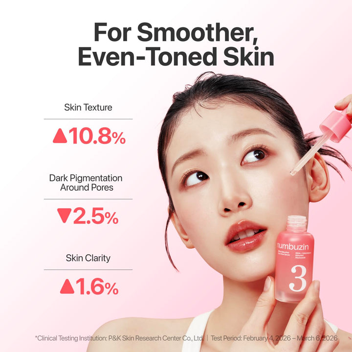 Numbuzin No.3 Bifida Bakuchiol Zero Pore Serum 30ml