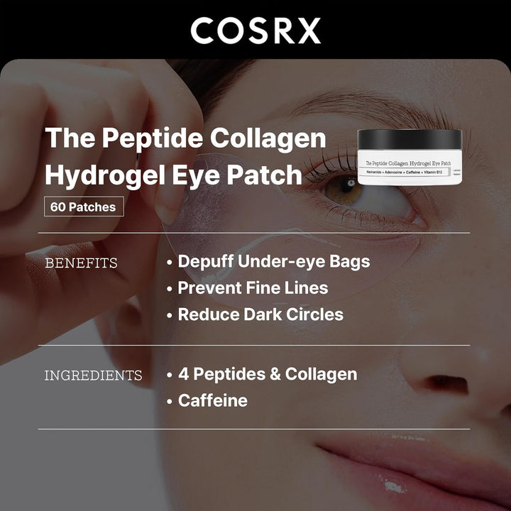 COSRX The Peptide Collagen Hydrogel Eye Patch 60 Patches
