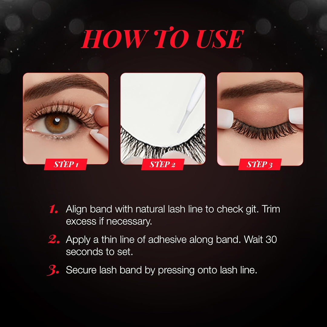 Ardell Ardell False Eyelashes Demi Wispies Black - 6 Pairs