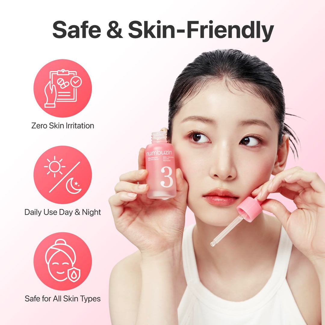 Numbuzin No.3 Bifida Bakuchiol Zero Pore Serum 30ml