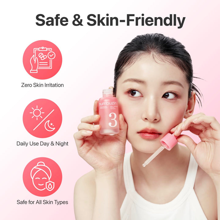 Numbuzin No.3 Bifida Bakuchiol Zero Pore Serum 30ml