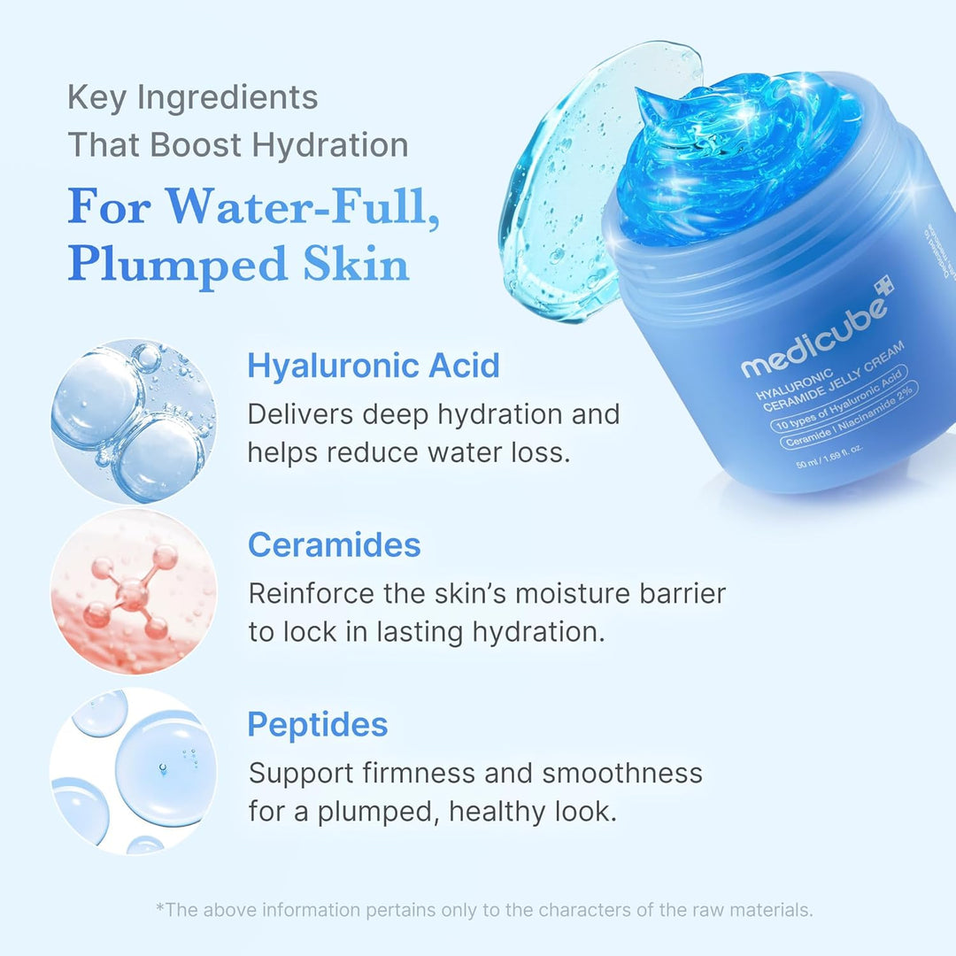 Medicube Hyaluronic Acid Ceramide Jelly Cream 50ml