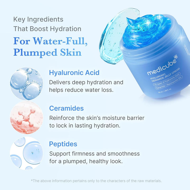 Medicube Hyaluronic Acid Ceramide Jelly Cream 50ml