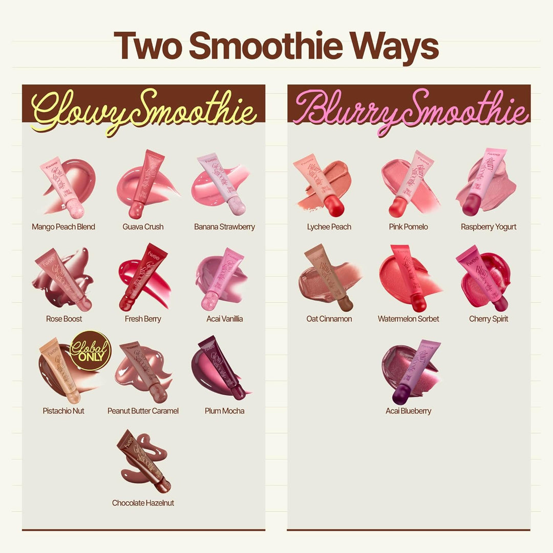 fwee Glow Smoothie Tinted Lip Balm 9.5g