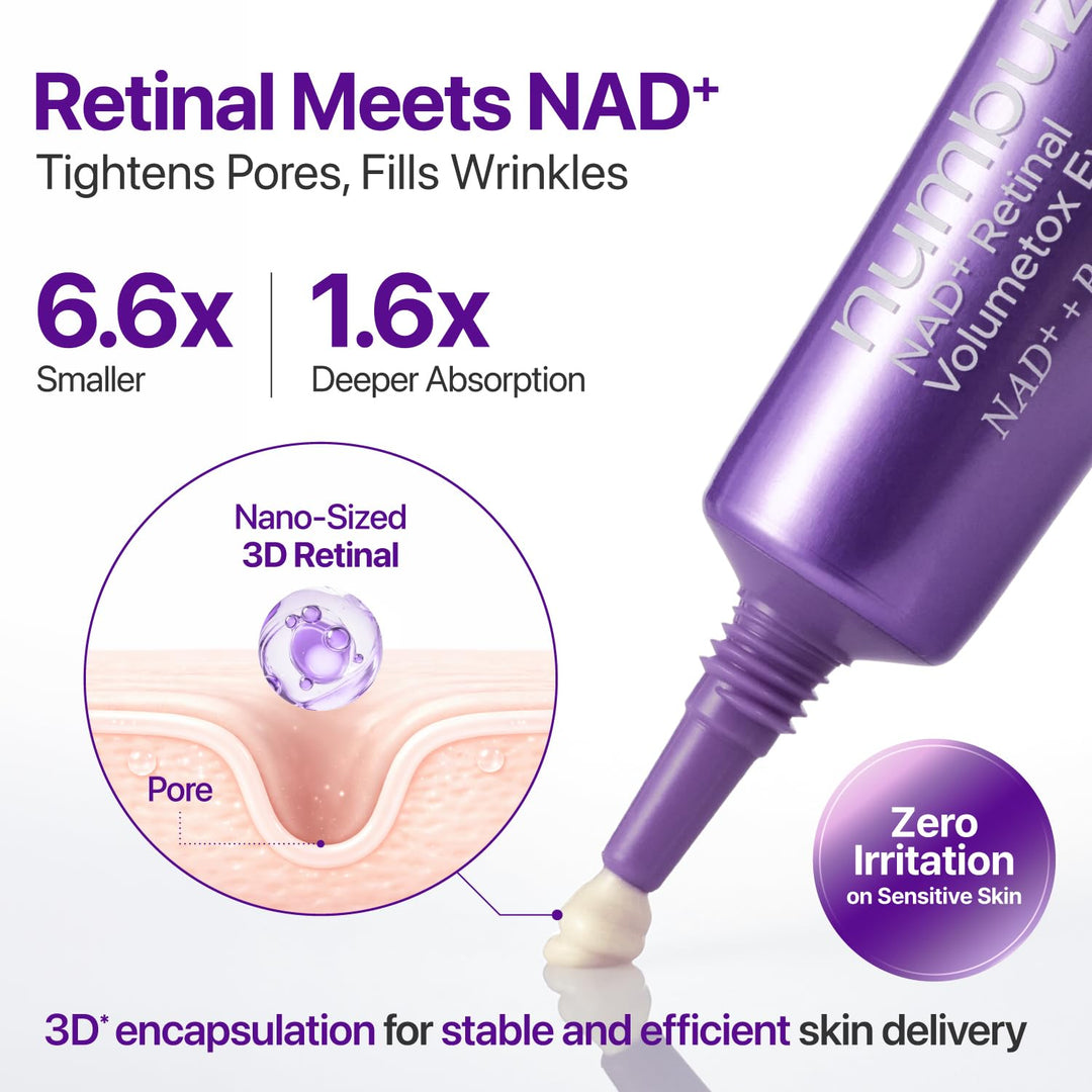 Numbuzin No.9 NAD+ Retinal Volumetox Eye Cream Tube Type 20ml