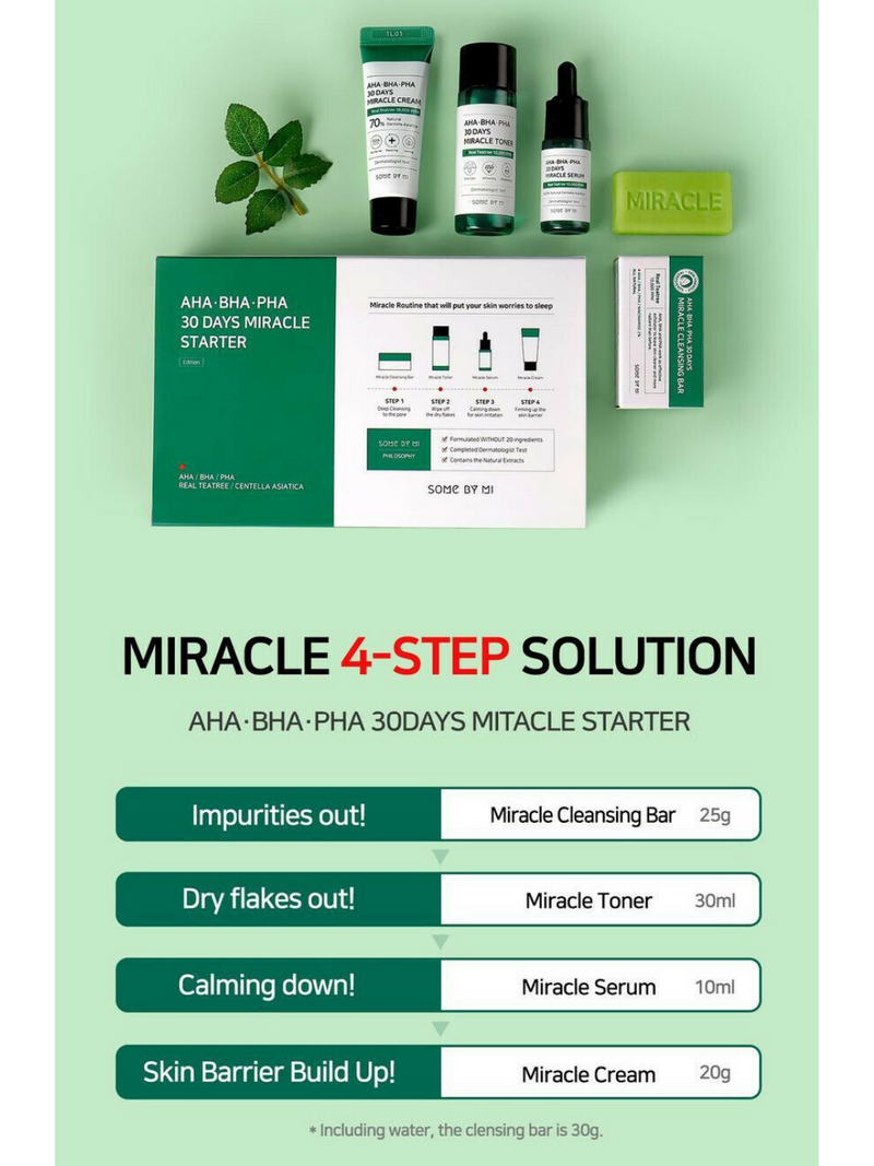 AHA.BHA.PHA 30 Days Miracle Starter Kit
