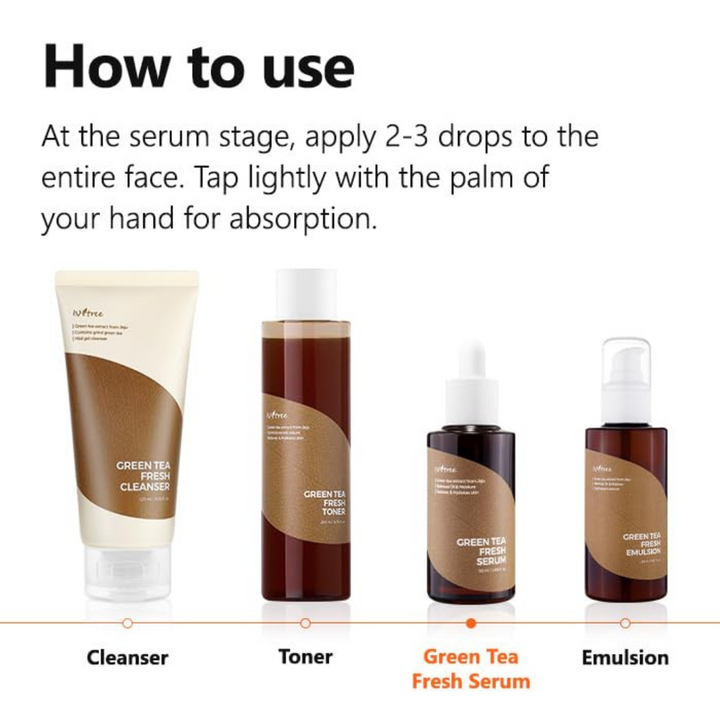 Isntree Green Tea Fresh Serum 50ml