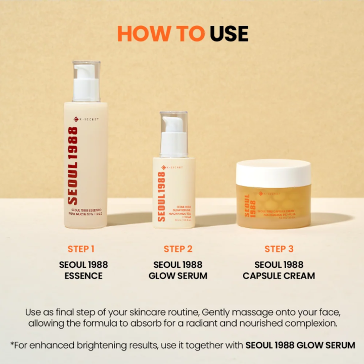 KSECRET Capsule Cream : Niacinamide 5% + Yuja 50ml
