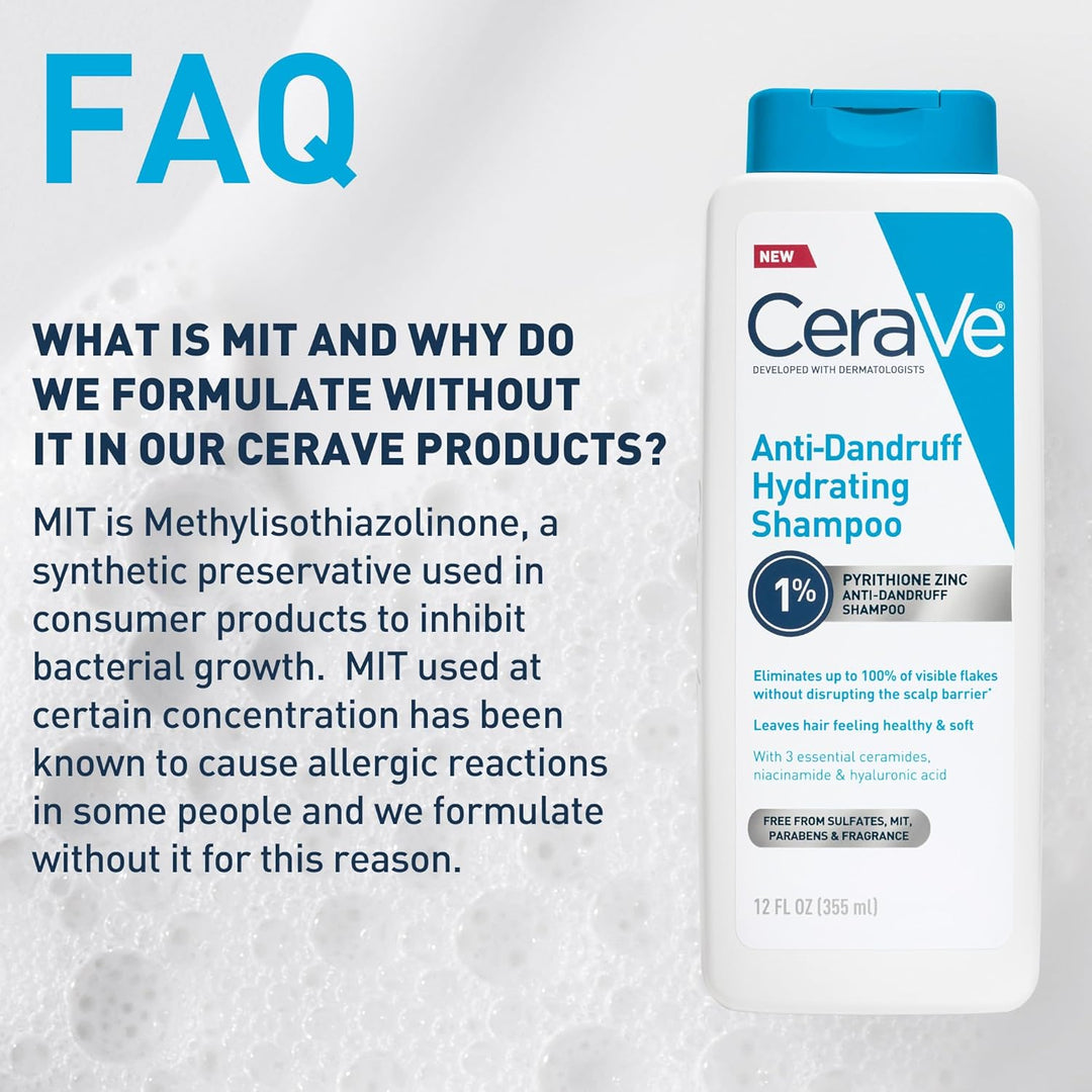 Cerave Anti-Dandruff Hydrating Shampoo 355ml