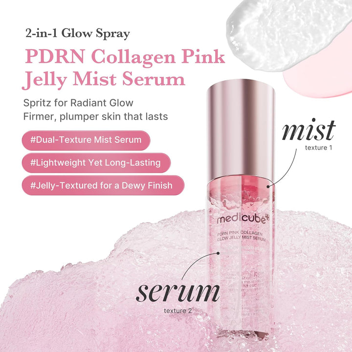 Medicube PDRN Pink Collagen Jelly Mist Serum 100ml