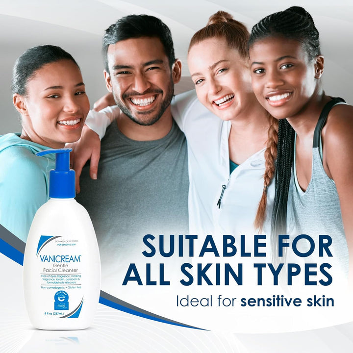 Vanicream Gentle Facial Cleanser for Sensitive Skin 236ml
