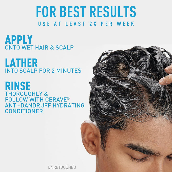 Cerave Anti-Dandruff Hydrating Shampoo 355ml